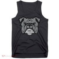 Funny Cool Bulldog Dog Lover Gifts Idea Tank Top thumb 0
