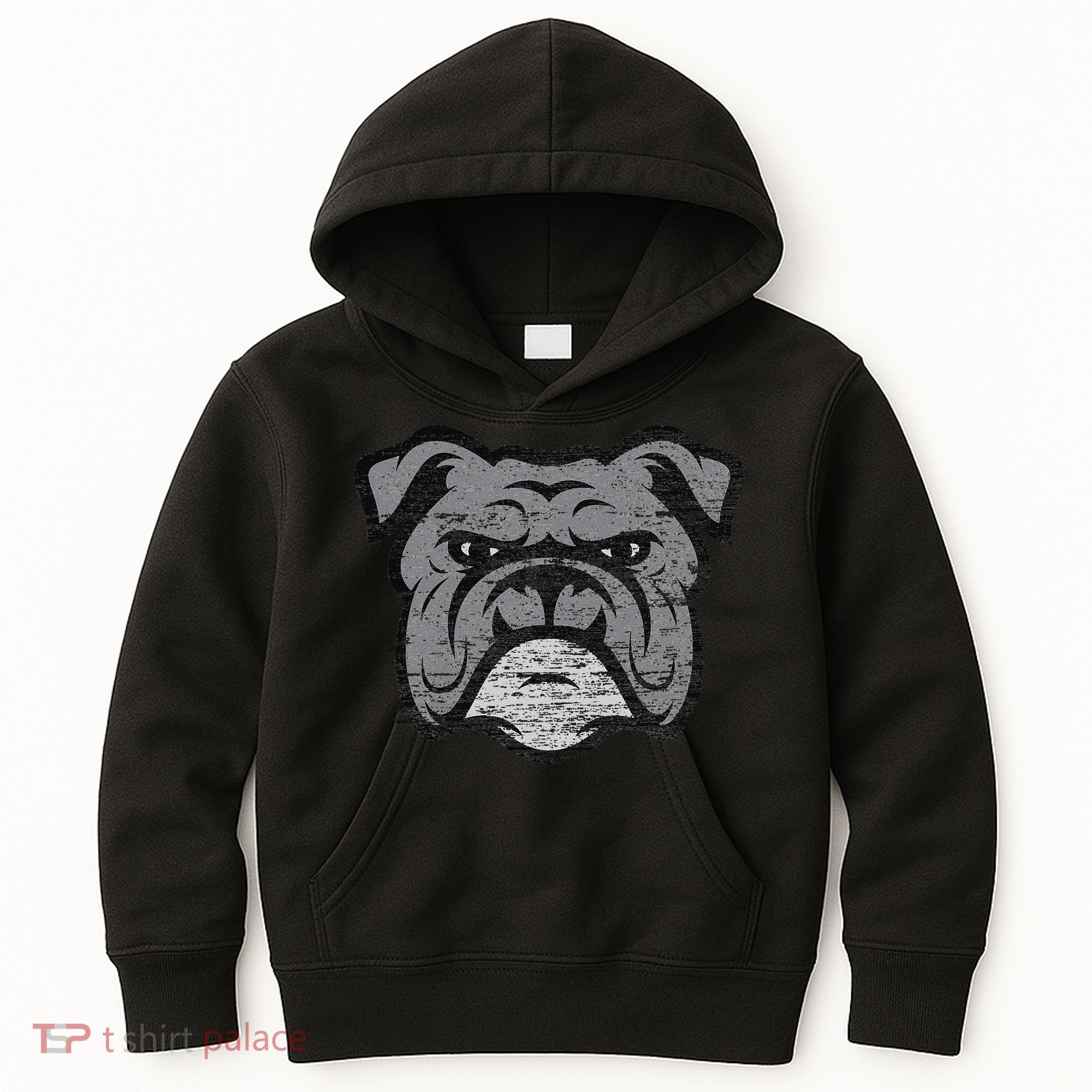Funny Cool Bulldog Dog Lover Gifts Idea Kids Hoodie