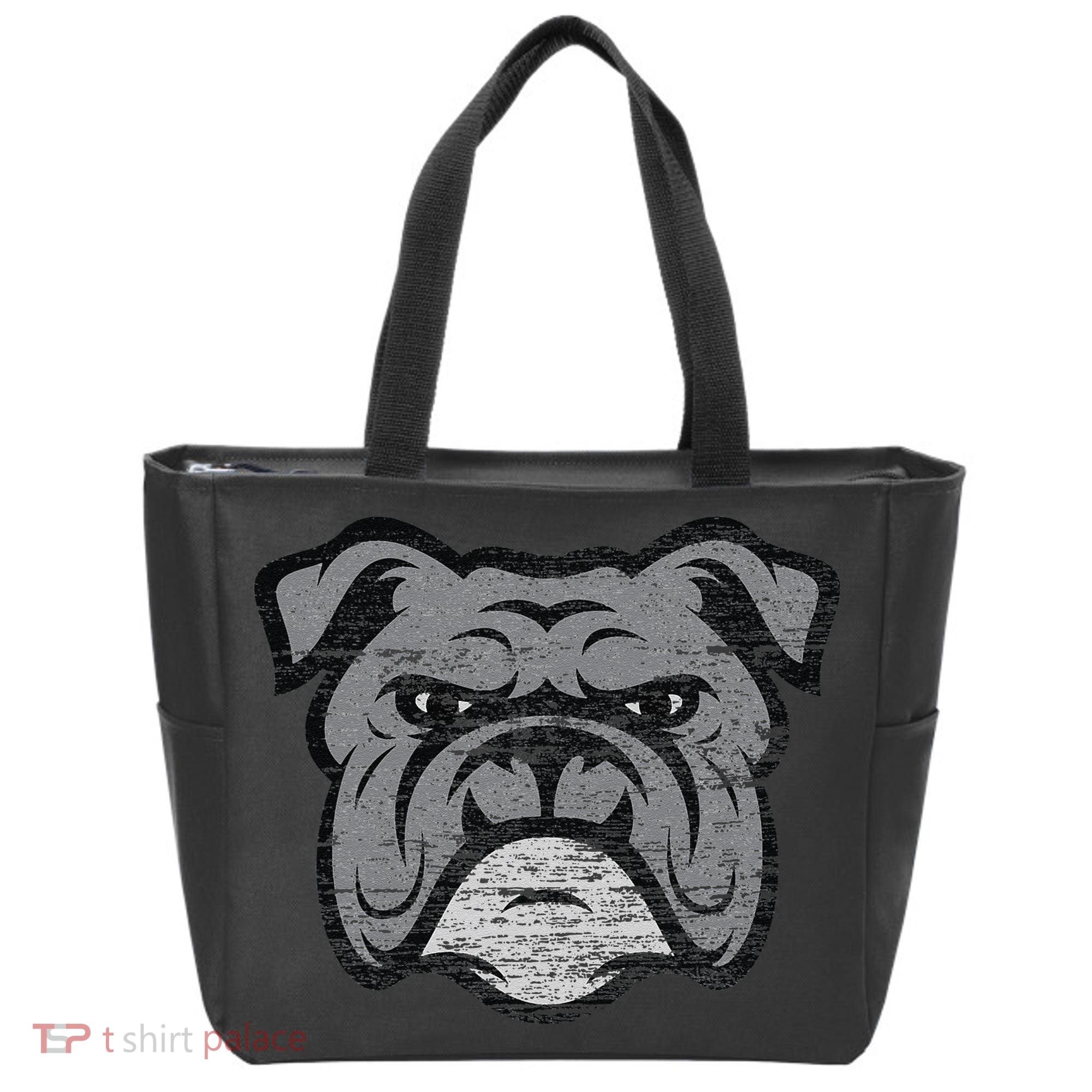Funny Cool Bulldog Dog Lover Gifts Idea Tote Bag