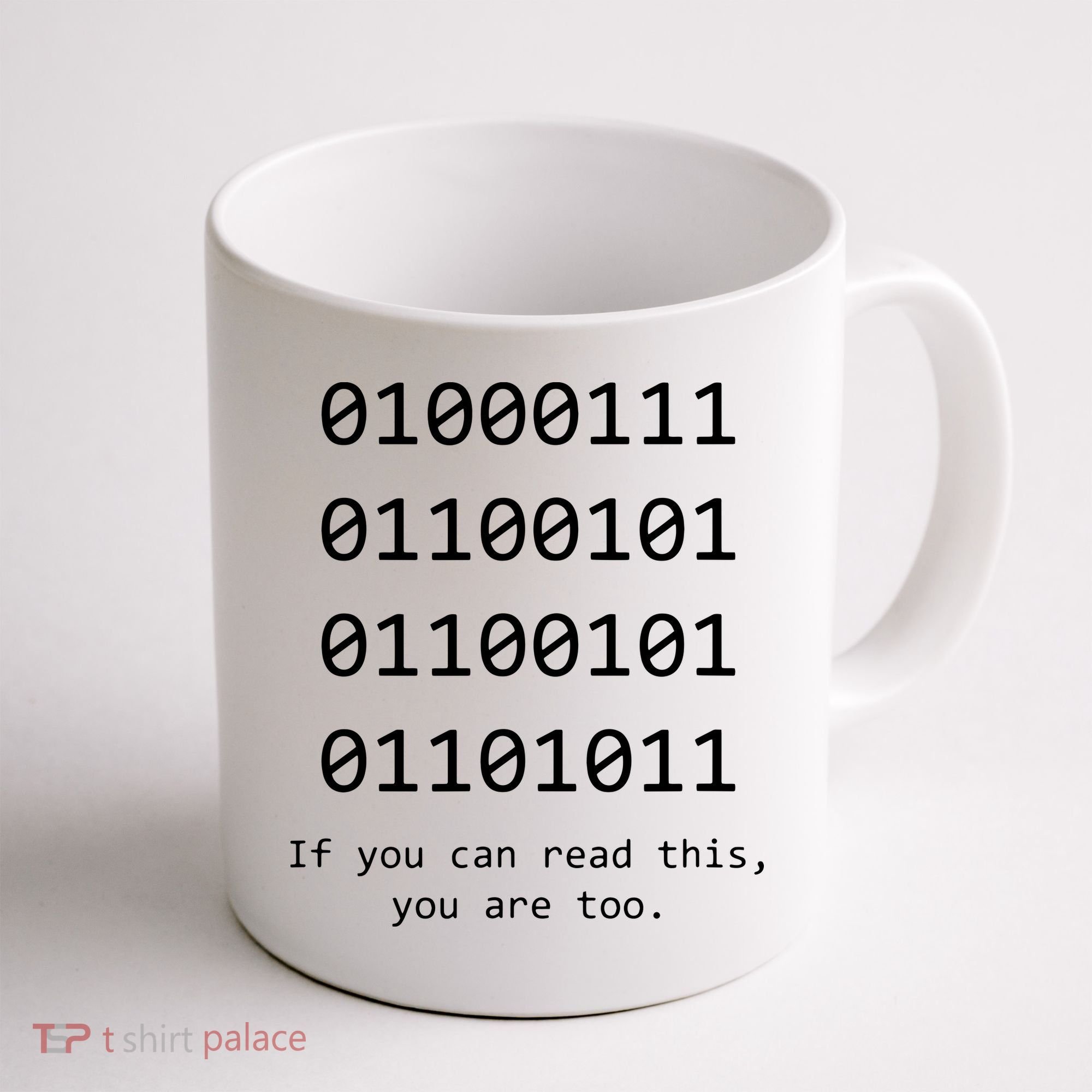Funny Computer Binary Code Programmer Developer Geek Gift Coffee Mug