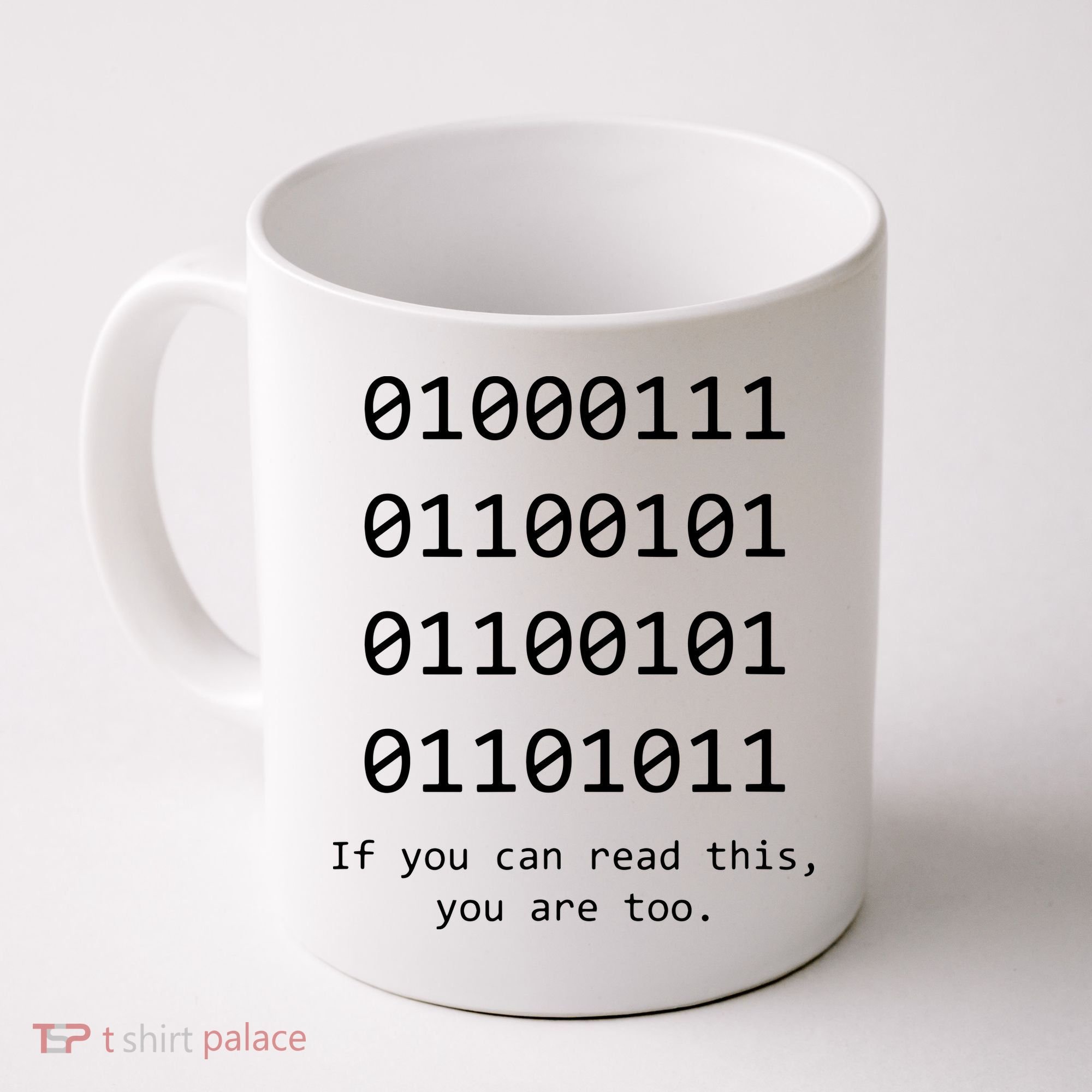 Funny Computer Binary Code Programmer Developer Geek Gift Coffee Mug