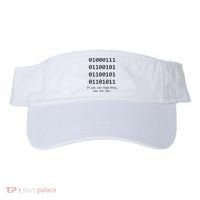 Funny Computer Binary Code Programmer Developer Geek Gift Visor thumb 0