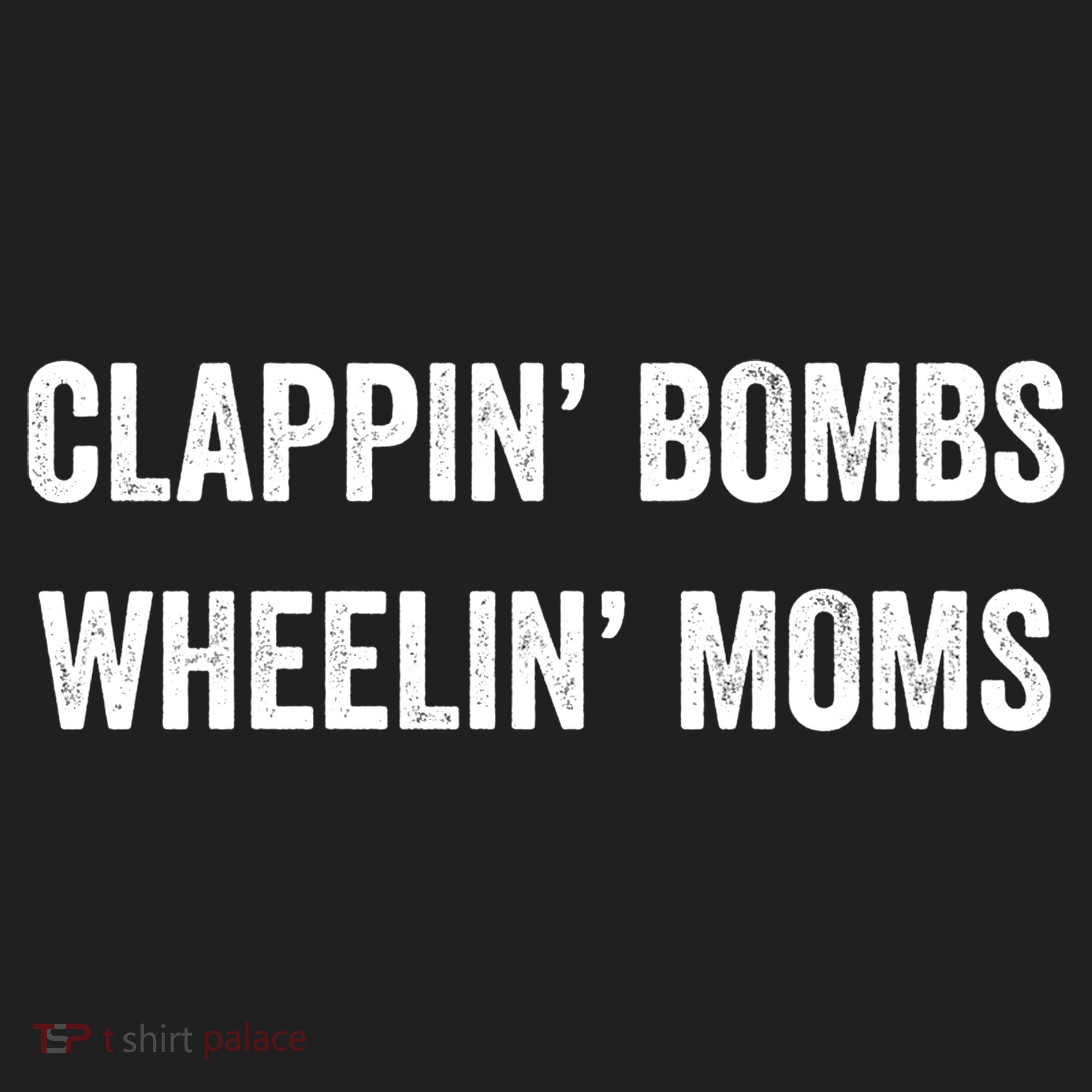 Funny Clappin' Bombs Wheelin' Moms Hockey Slang Gift Beanie