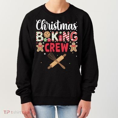 Funny Christmas Baking Crew Baking Christmas Cookie Women's Sweatshirt