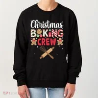 Funny Christmas Baking Crew Baking Christmas Cookie Women's Sweatshirt thumb 0