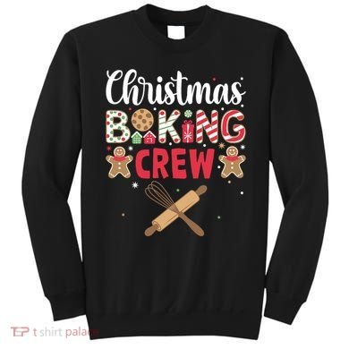 Funny Christmas Baking Crew Baking Christmas Cookie Sweatshirt