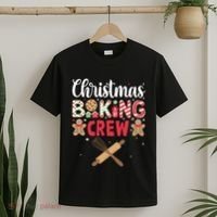 Funny Christmas Baking Crew Baking Christmas Cookie T-Shirt thumb 2