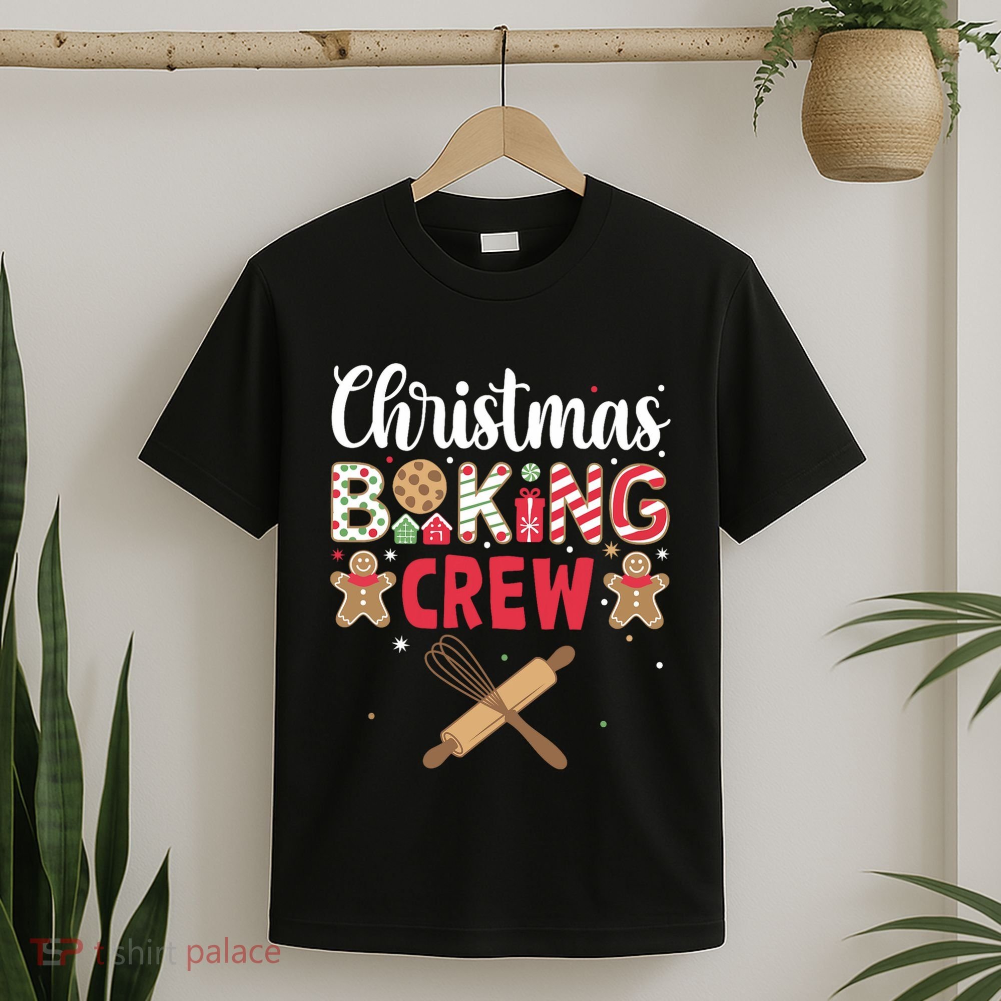 Funny Christmas Baking Crew Baking Christmas Cookie T-Shirt