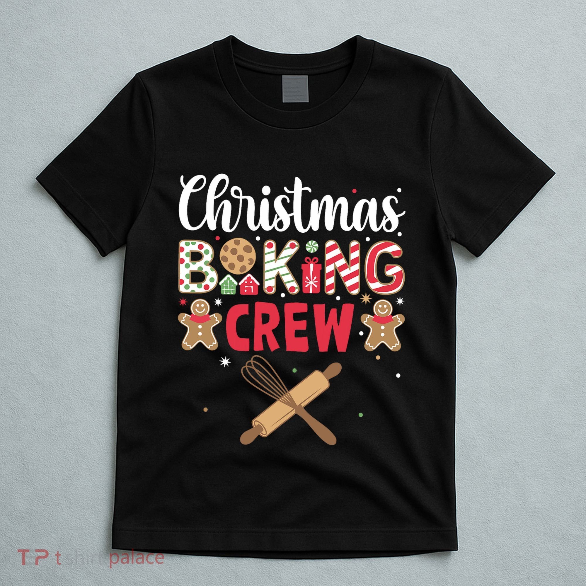 Funny Christmas Baking Crew Baking Christmas Cookie T-Shirt