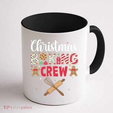 Funny Christmas Baking Crew Baking Christmas Cookie Coffee Mug back