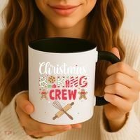 Funny Christmas Baking Crew Baking Christmas Cookie Coffee Mug thumb 3