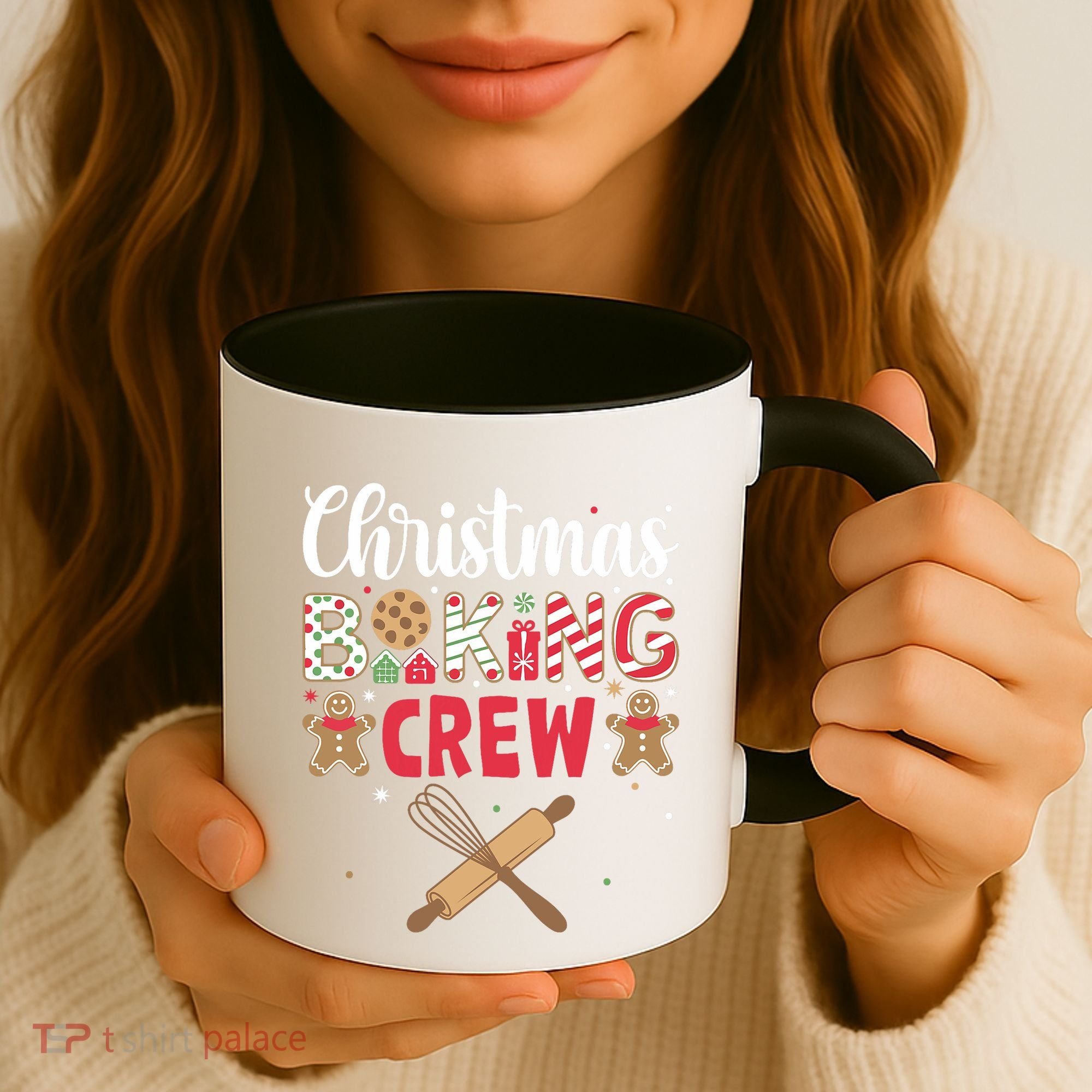 Funny Christmas Baking Crew Baking Christmas Cookie Coffee Mug