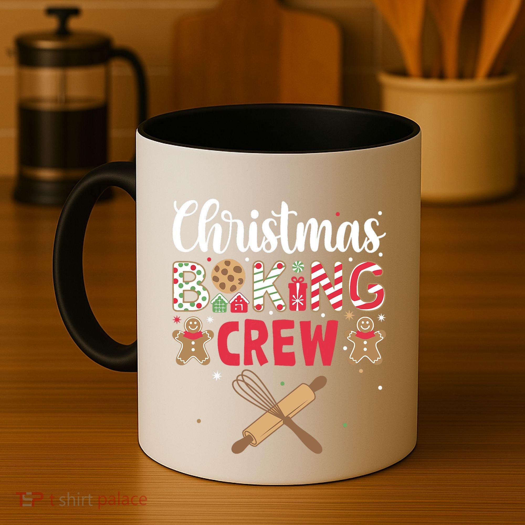 Funny Christmas Baking Crew Baking Christmas Cookie Coffee Mug