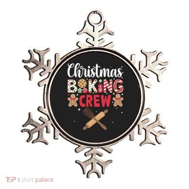 Funny Christmas Baking Crew Baking Christmas Cookie Ornament