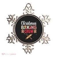 Funny Christmas Baking Crew Baking Christmas Cookie Ornament thumb 0