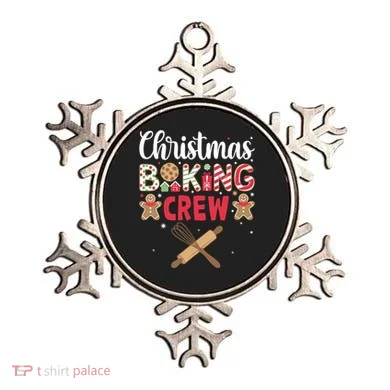Funny Christmas Baking Crew Baking Christmas Cookie Ornament