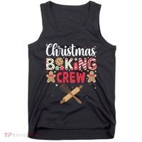 Funny Christmas Baking Crew Baking Christmas Cookie Tank Top thumb 0