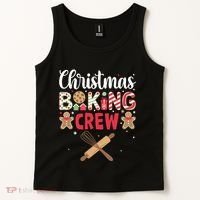 Funny Christmas Baking Crew Baking Christmas Cookie Tank Top thumb 2