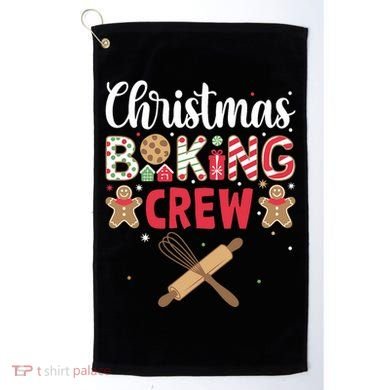 Funny Christmas Baking Crew Baking Christmas Cookie Golf Towel