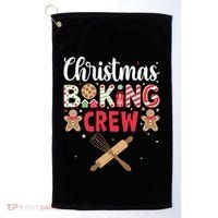 Funny Christmas Baking Crew Baking Christmas Cookie Golf Towel thumb 0