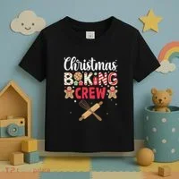 Funny Christmas Baking Crew Baking Christmas Cookie Toddler T-Shirt thumb 3