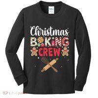 Funny Christmas Baking Crew Baking Christmas Cookie Kids Long Sleeve Shirt thumb 0