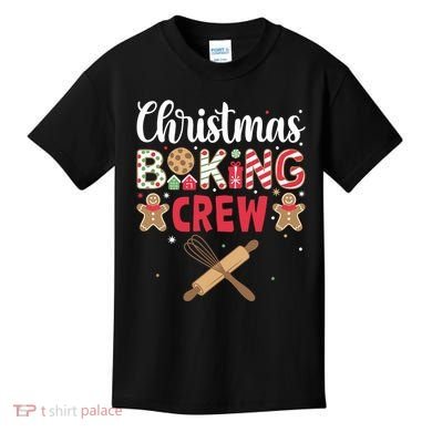 Funny Christmas Baking Crew Baking Christmas Cookie Kids T-Shirt