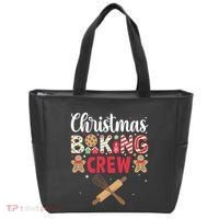 Funny Christmas Baking Crew Baking Christmas Cookie Tote Bag thumb 0