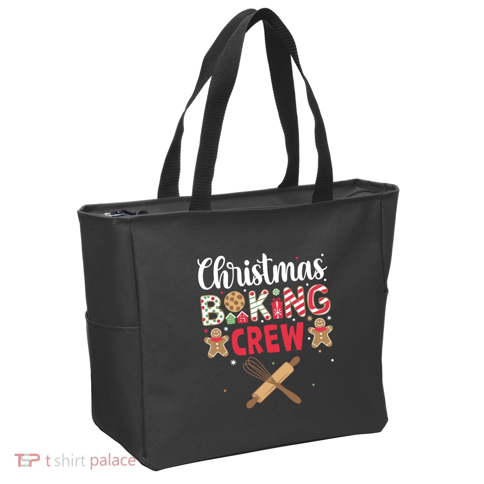 Funny Christmas Baking Crew Baking Christmas Cookie Tote Bag