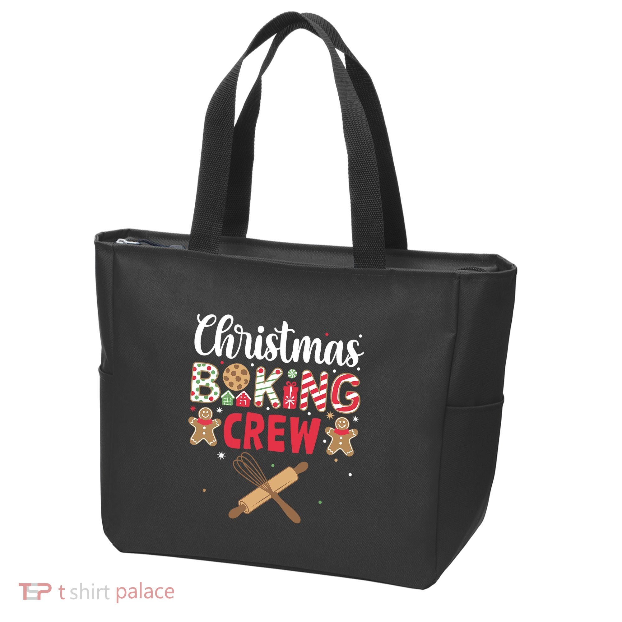 Funny Christmas Baking Crew Baking Christmas Cookie Tote Bag