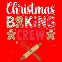 Funny Christmas Baking Crew Baking Christmas Cookie Santa Hat thumb 1