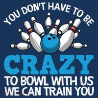 Funny Crazy Bowling Gift Bowlers Ten Pin Players Men Women Baby Bodysuit thumb 2