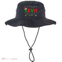 Funny Christmas Bruh Xmas Bruh Matching  Bucket Hat thumb 0