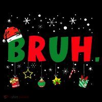 Funny Christmas Bruh Xmas Bruh Matching  Women's Hoodie thumb 2