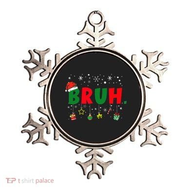 Funny Christmas Bruh Xmas Bruh Matching  Ornament