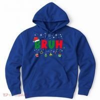 Funny Christmas Bruh Xmas Bruh Matching  Hoodie thumb 0