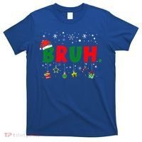 Funny Christmas Bruh Xmas Bruh Matching  T-Shirt thumb 0