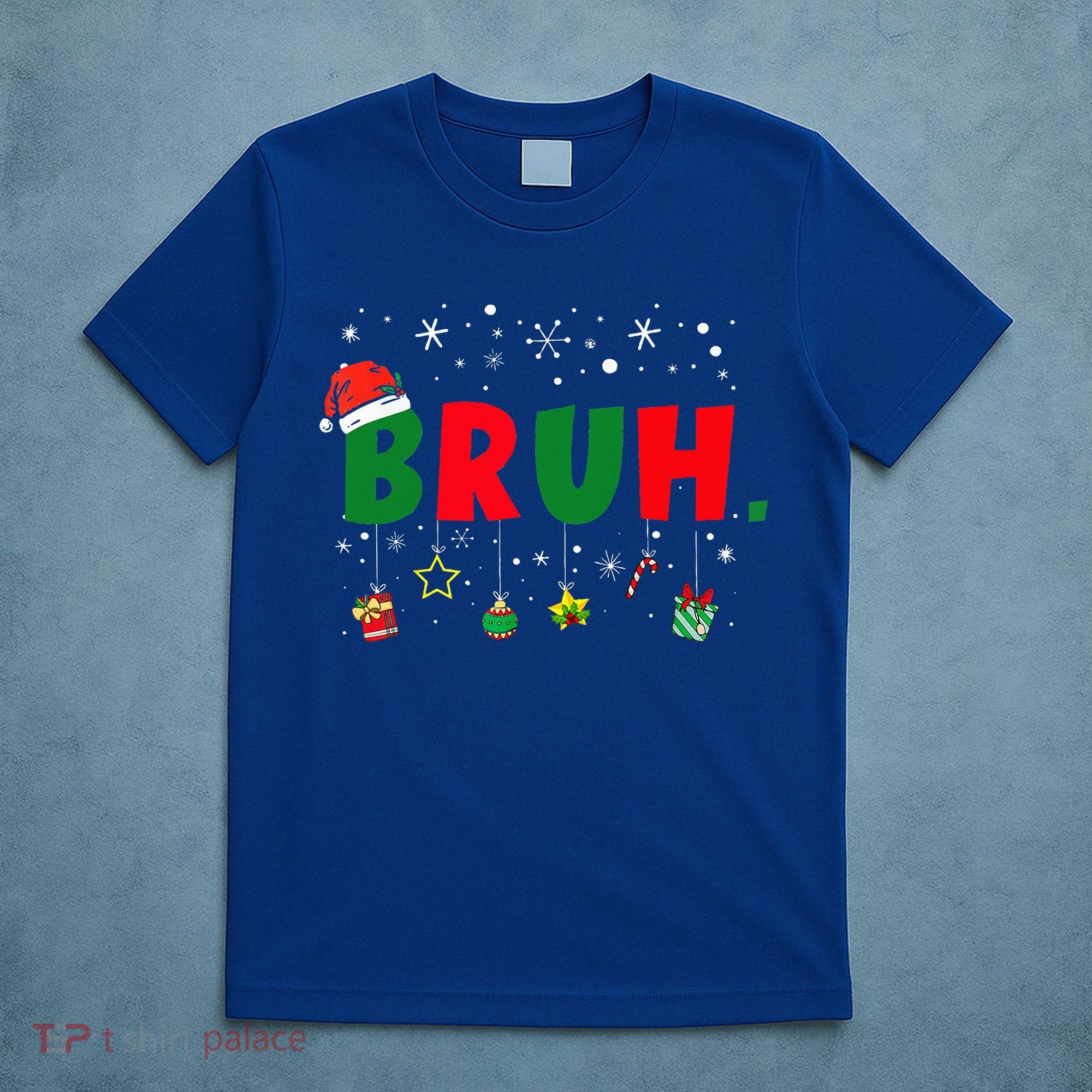 Funny Christmas Bruh Xmas Bruh Matching  T-Shirt
