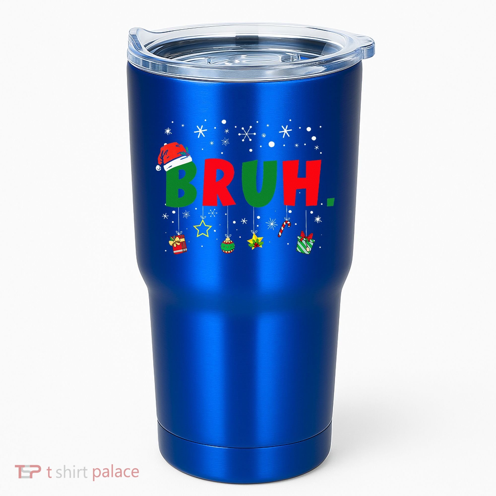 Funny Christmas Bruh Xmas Bruh Matching  Tumbler