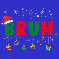 Funny Christmas Bruh Xmas Bruh Matching  Women's Long Sleeve Shirt thumb 2