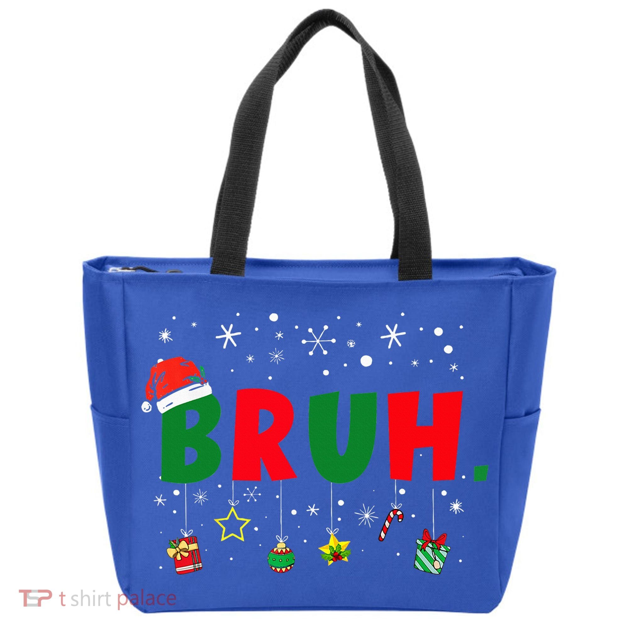 Funny Christmas Bruh Xmas Bruh Matching  Tote Bag