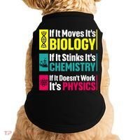 Funny Chemistry Biology Physics Nerd Funny Science Humor Gift Doggie Tank thumb 0