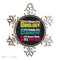 Funny Chemistry Biology Physics Nerd Funny Science Humor Gift Ornament thumb 0