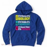 Funny Chemistry Biology Physics Nerd Funny Science Humor Gift Hoodie thumb 0