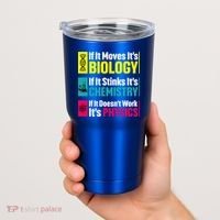 Funny Chemistry Biology Physics Nerd Funny Science Humor Gift Tumbler thumb 2