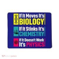 Funny Chemistry Biology Physics Nerd Funny Science Humor Gift Mousepad thumb 0