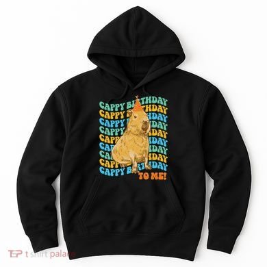 Fun Capybara Birthday Design Hoodie