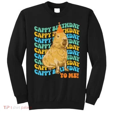Fun Capybara Birthday Design Sweatshirt