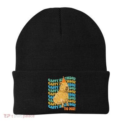 Fun Capybara Birthday Design Beanie