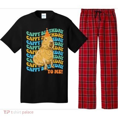 Fun Capybara Birthday Design Pajama Set